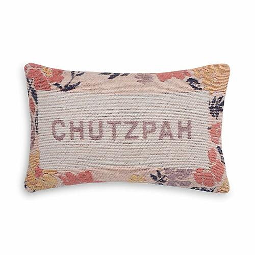 Chutzpah Jacquard Woven Pillow by TOV Furniture