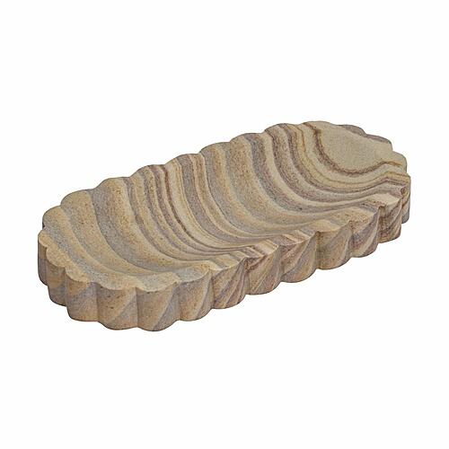 Kira Sandstone Large Tray by TOV Furniture