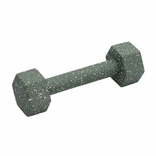 Gabby Speckled Army Green Decorative Dumbbell by TOV Furniture