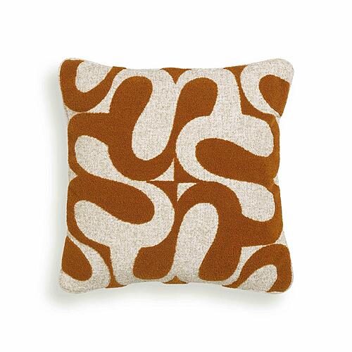 Bonney Rust Orange Boucle Accent Cushion by TOV Furniture
