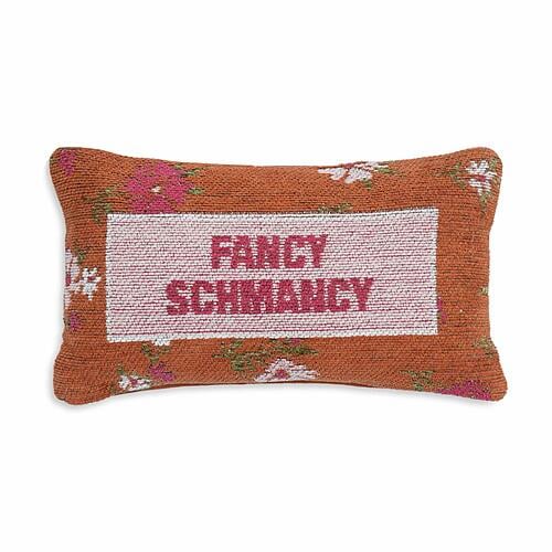 Fancy Schmancy Jacquard Cotton Pillow by TOV Furniture