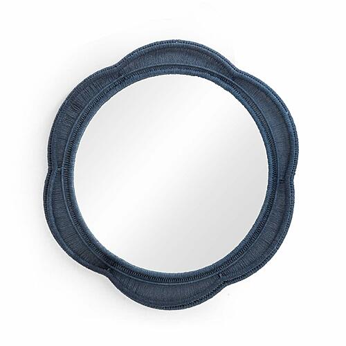 Zeva Blue Wall Mirror by TOV Furniture