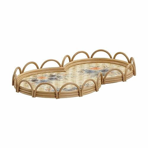 Corey Figure Eight Bamboo Tray by TOV Furniture