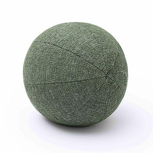Boba Forest Green Textured Basketweave 9 inch Pillow by TOV Furniture