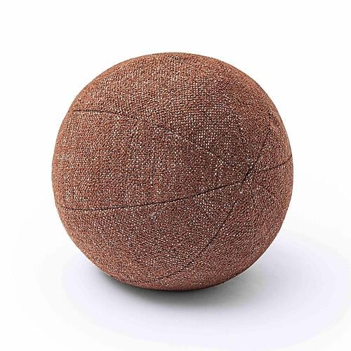 Boba Red Sedona Textured Basketweave 14 inch Pillow by TOV Furniture