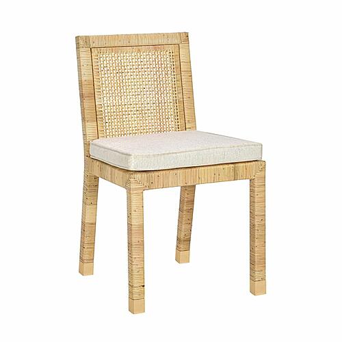 Amara Cream Linen Dining Chair by TOV Furniture