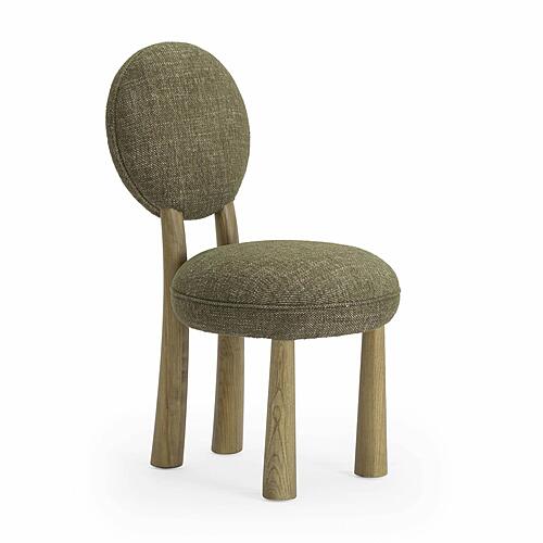 Sulley Olive Green Perfomance Basketweave Dining Chair by TOV Furniture
