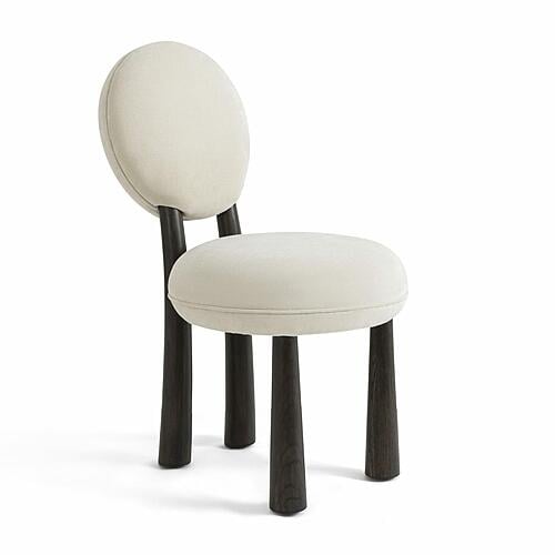 Sulley Cream Perfomance Chenille Dining Chair by TOV Furniture