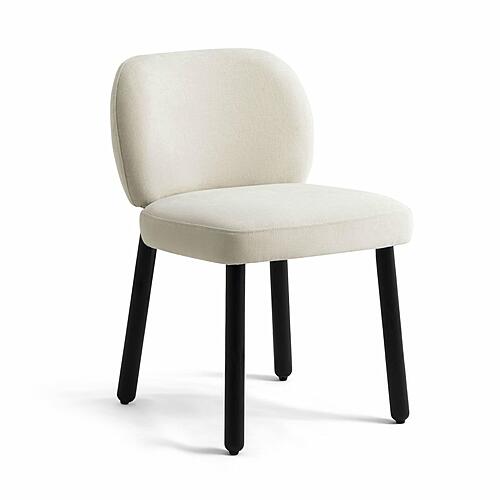 Foxy Cream Performance Basketweave Chenille Dining Chair by TOV Furniture