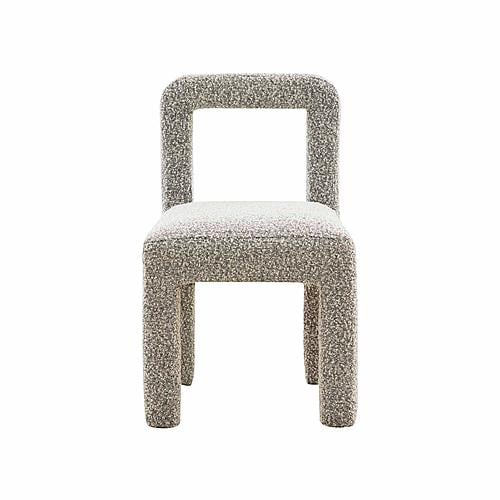 Hazel Gray Boucle Dining chair by TOV Furniture