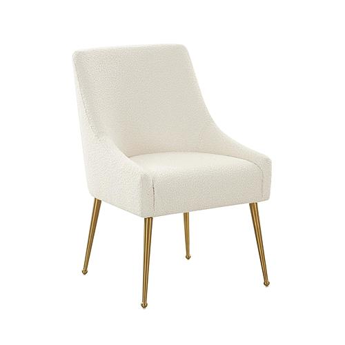 Beatrix Cream Boucle Side Chair by TOV Furniture