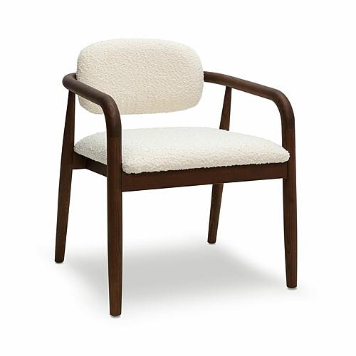 Betsy Cream Performance Boucle Dining Chair by TOV Furniture