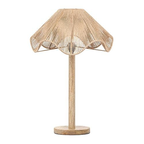 Jula Natural Jute Table Lamp by TOV Furniture