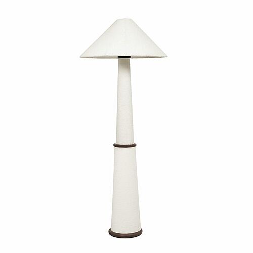 Faith White Boucle Floor Lamp by TOV Furniture