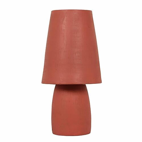 Porcini Red Terracotta Table Lamp by TOV Furniture