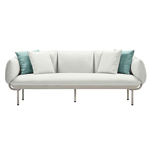 Katti Light Grey Outdoor Sofa by TOV Furniture