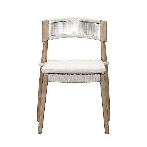 Gata Cream Outdoor Dining Chair - Set of 2 by TOV Furniture