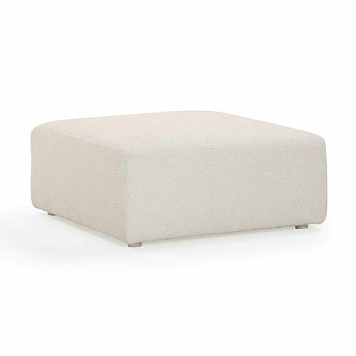 Hangover Cream Outdoor Ottoman by TOV Furniture