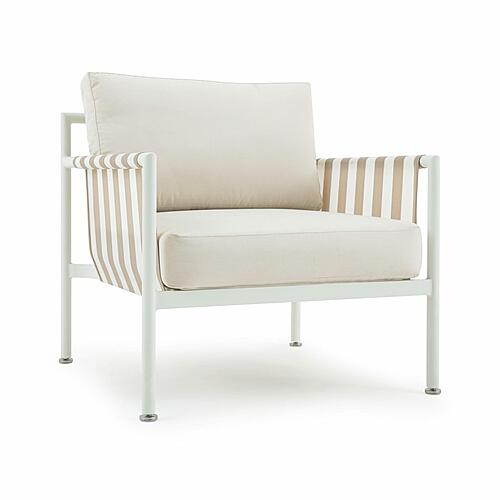 Dunes Cream Outdoor Armchair by TOV Furniture