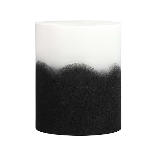 Matra Black and White Side Table by TOV Furniture