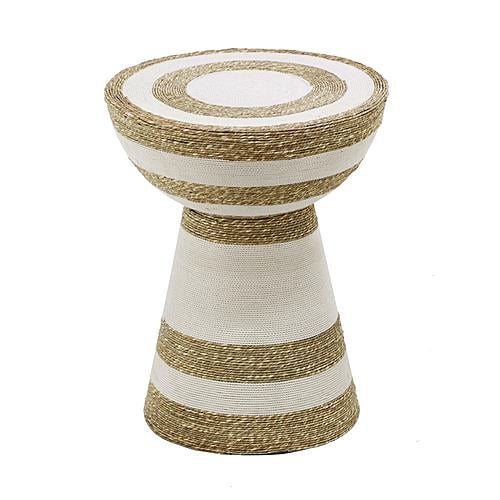 Wren Striped Side Table by TOV Furniture