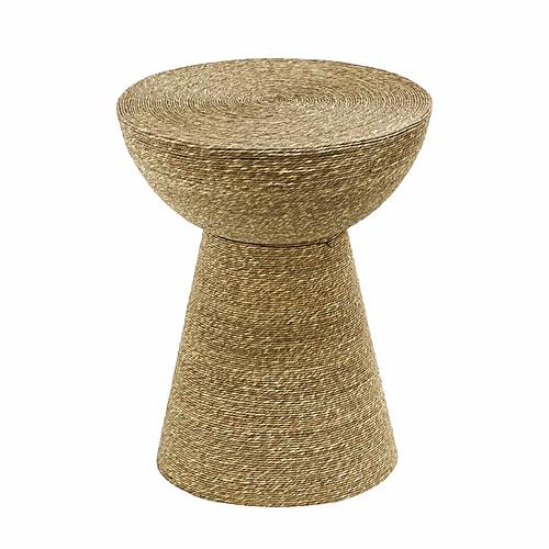 Wren Seagrass Side Table by TOV Furniture