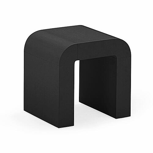 Hump Black Side Table by TOV Furniture