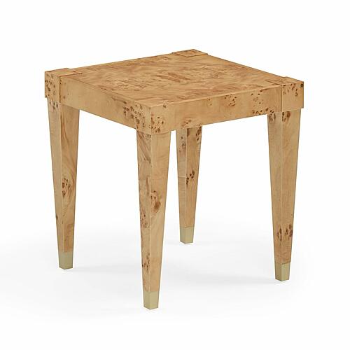 Brandyss Honey Burl End Table by TOV Furniture