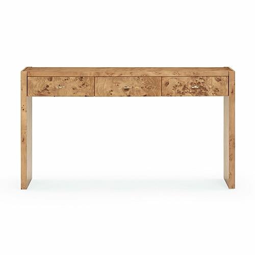 Brandyss Honey Burl Console Table by TOV Furniture