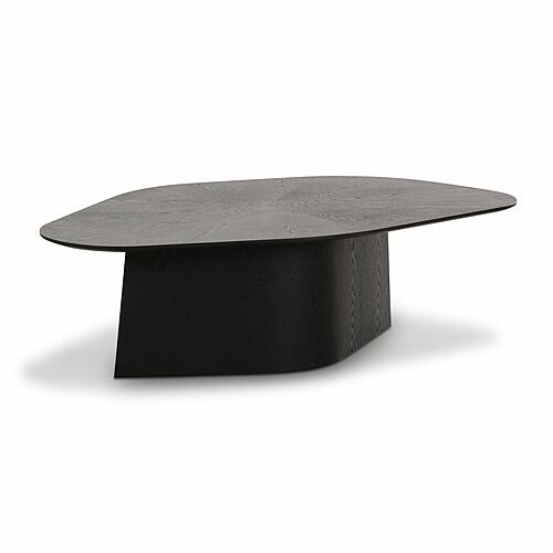 Roche Black Ash Geometric Coffee Table by TOV Furniture
