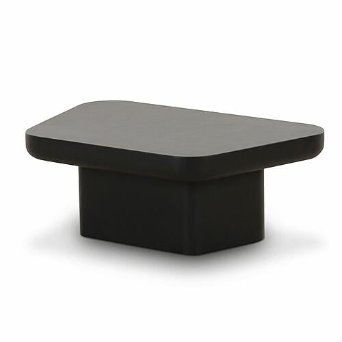 Yoko Black Small Coffee Table by TOV Furniture