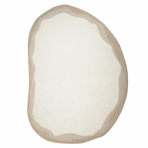 Tarba Tan 8'x10' Organic Floor Rug by TOV Furniture