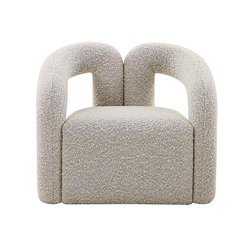 Jenn Speckled Boucle Accent Chair by TOV Furniture