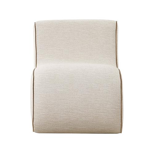 Senna Cream Basketweave Accent Chair by TOV Furniture