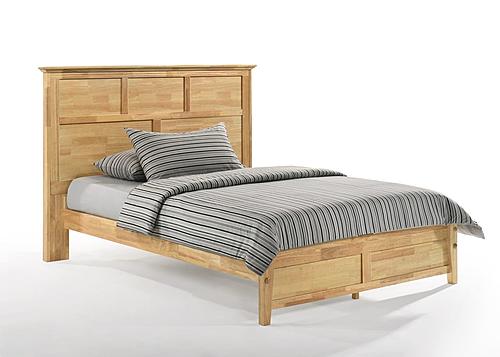 Tarragon Natural Platform Bed by Night & Day Furniture