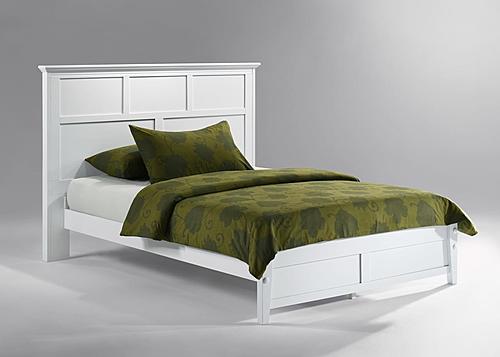 Tarragon White Platform Bed by Night & Day Furniture