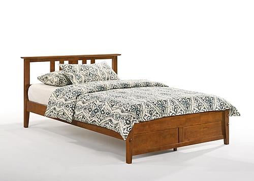 Thyme Cherry Platform Bed by Night & Day Furniture