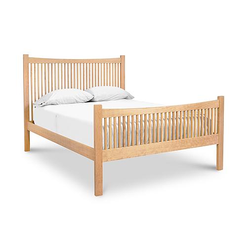 Burlington Wood Bed w/High Footboard by Vermont Furniture Designs