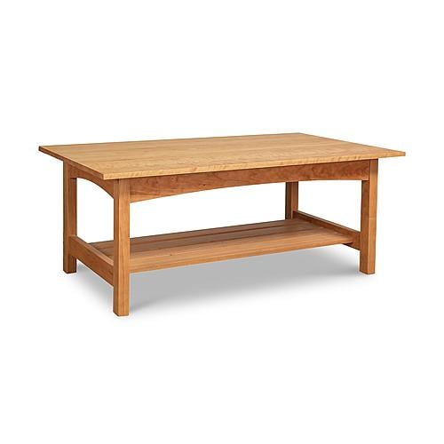 Burlington Wood Coffee Table by Vermont Furniture Designs