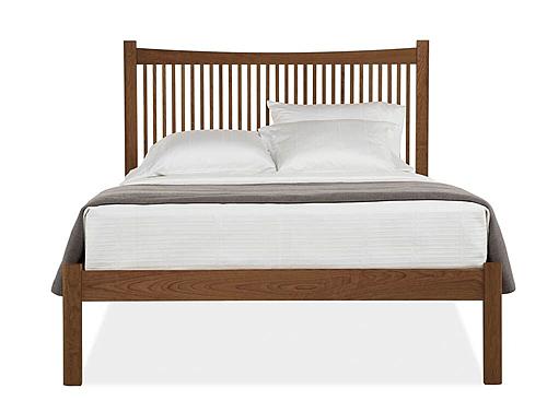 Heartwood Wood Bed w/Low Footboard by Vermont Furniture Designs