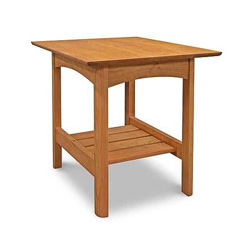 Heartwood Wood Lamp Table by Vermont Furniture Designs
