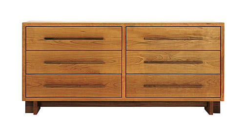 Skyline Wood 6-Drawer Symm Dresser by Vermont Furniture Designs