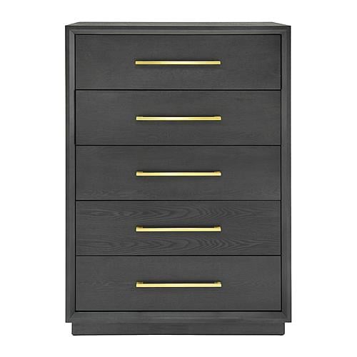 Modrest Manhattan - Contemporary Grey & Gold Chest by VIG Furniture