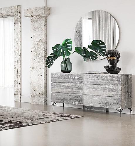 Nova Domus Aria - Italian Modern Multi Grey with texture Dresser by VIG Furniture