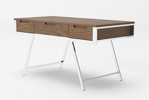 Modrest Dessart - Modern Walnut Veneer Desk by VIG Furniture