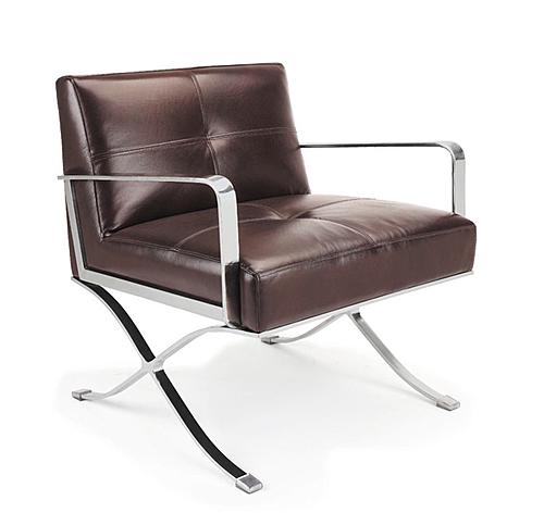 EC-011 Modern Leather Lounge Chair by VIG Furniture