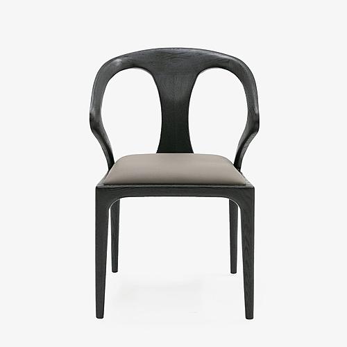 Modrest Campbell - Mid-Century Modern Grey & Black Ash Dining Chair by VIG Furniture