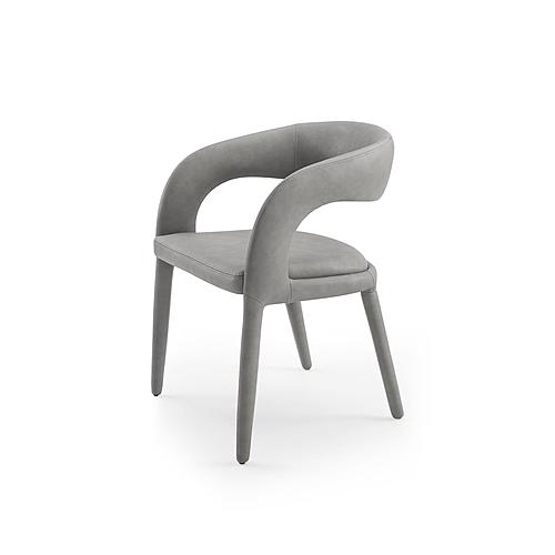 Modrest Faerron - Modern Grey Leatherette Dining Chair by VIG Furniture