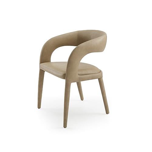 Modrest Faerron - Modern Tan Leatherette Dining Chair by VIG Furniture