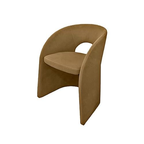 Modrest Brea - Modern Tan Fabric Dining Chair by VIG Furniture